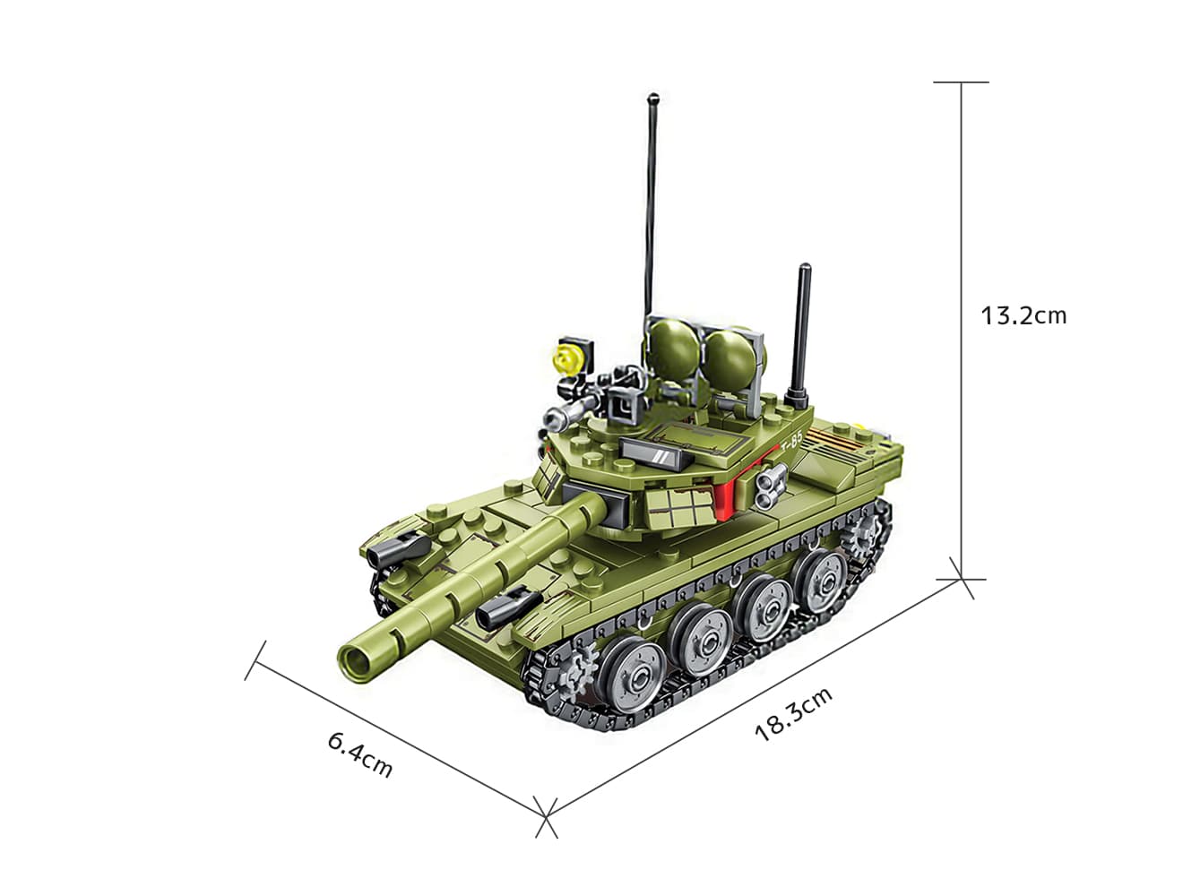 AFM 85式 主力戦車 324Blocks | ミリタリーベース – ミリタリー