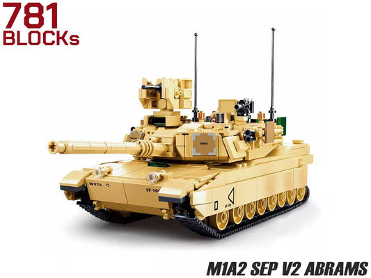 AFM M1A2 SEP V2 エイブラムス 主力戦車 781Blocks