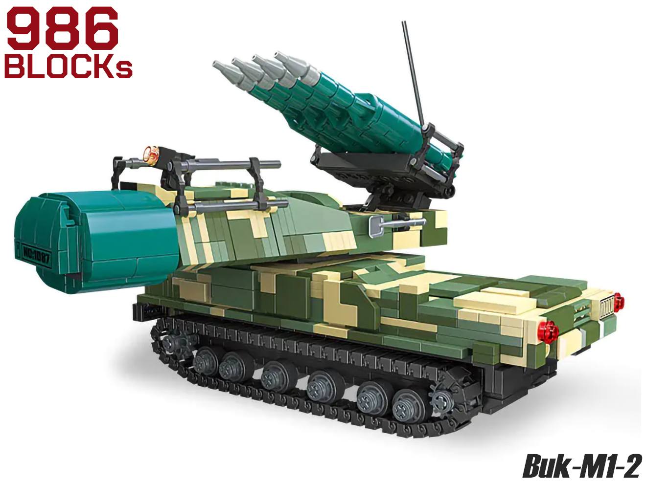 AFM SA-3 GOA + T-55 自走式防空ミサイル 1753Blocks