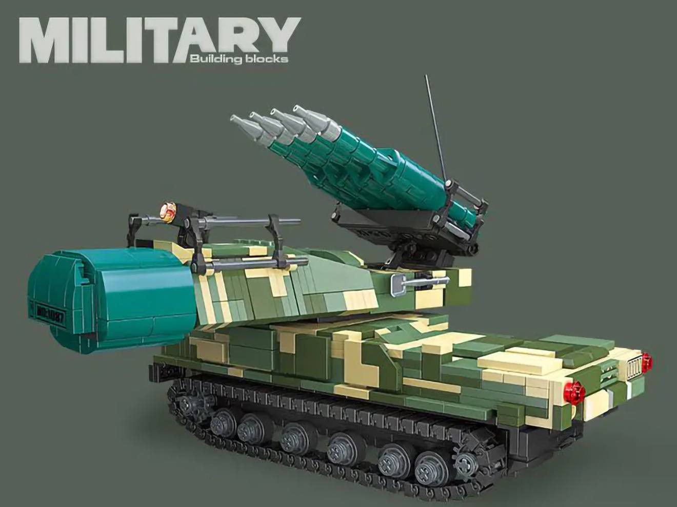 AFM ブークM1-2 地対空ミサイル車 986Blocks