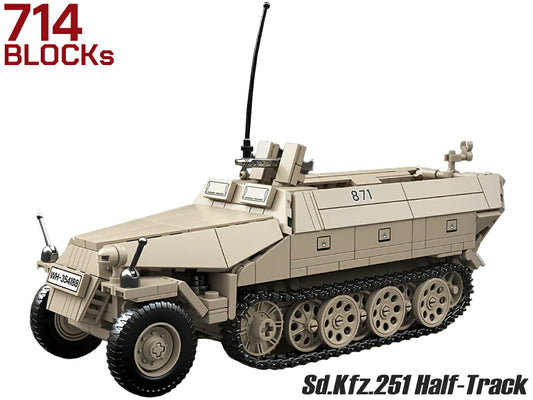 AFM ドイツ軍 Sd.Kfz.251 半装軌装甲車 714Blocks