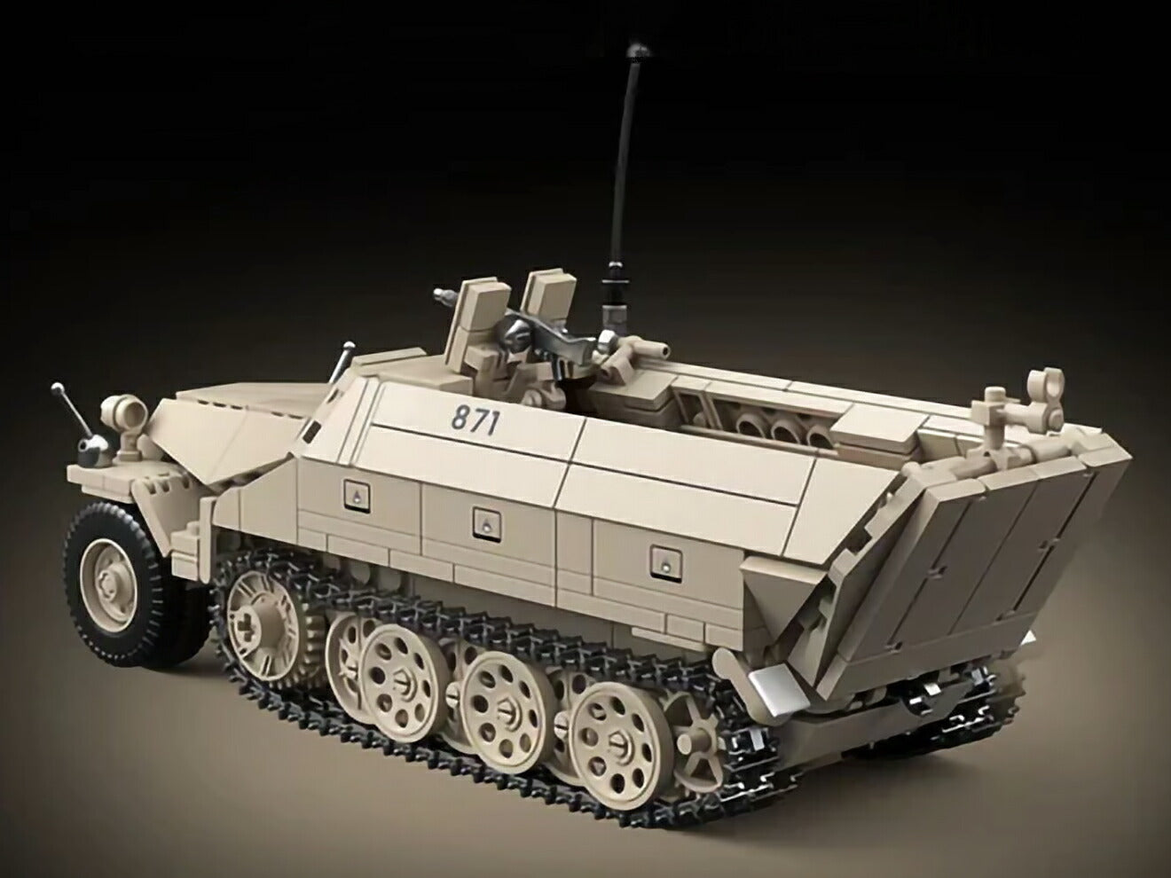 AFM ドイツ軍 Sd.Kfz.251 半装軌装甲車 714Blocks