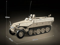 AFM ドイツ軍 Sd.Kfz.251 半装軌装甲車 714Blocks