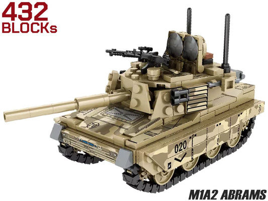 AFM M1A2 エイブラムス 主力戦車 432Blocks