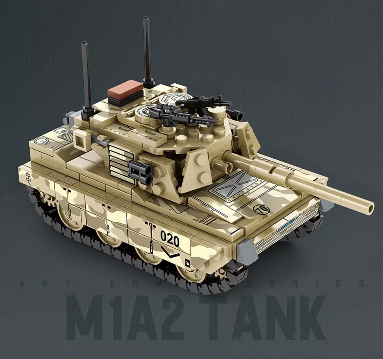 AFM M1A2 エイブラムス 主力戦車 432Blocks | ミリタリーベース – ミリタリーベース - MILITARY BASE -