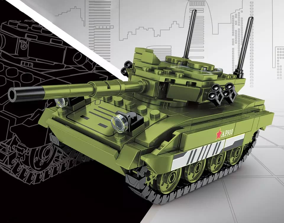 AFM レオパルト2A5 主力戦車 433Blocks | ミリタリーベース