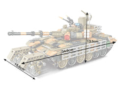 AFM 6in1 T90 KMT-5M 主力戦車 1641Blocks