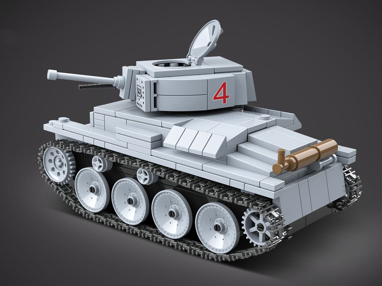 AFM Panzer 38t 軽戦車 535Blocks | ミリタリーベース
