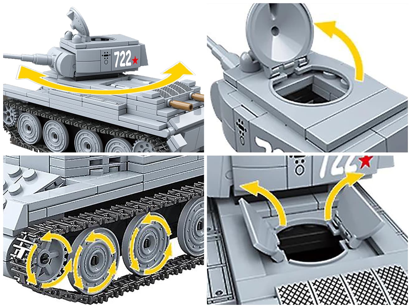 AFM BT-7 快速戦車 462Blocks