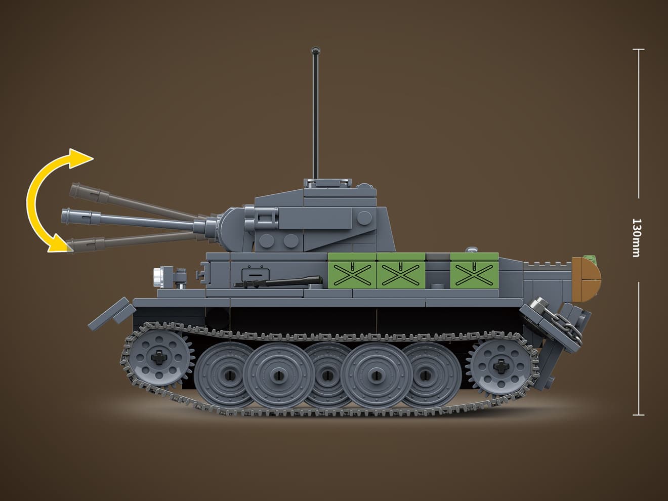 AFM Pz.Kpfw.2号戦車 L型 ルクス 503Blocks | ミリタリーベース