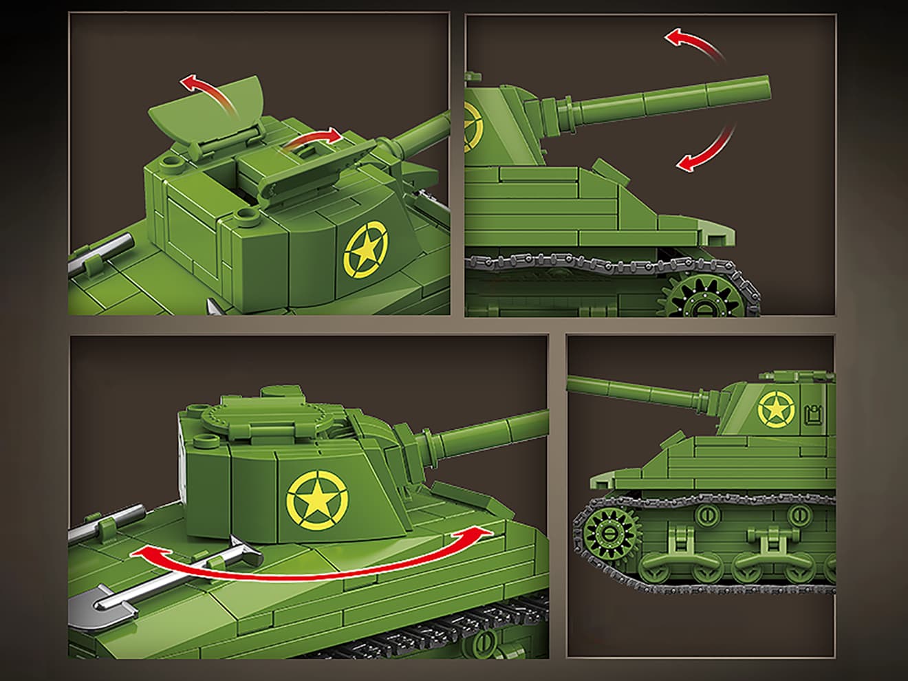 AFM M4中戦車 シャーマン 480Blocks | ミリタリーベース – ミリタリー