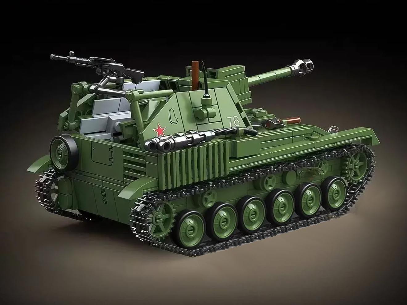 AFM ソ連軍 SU-76M 対戦車砲 769Blocks