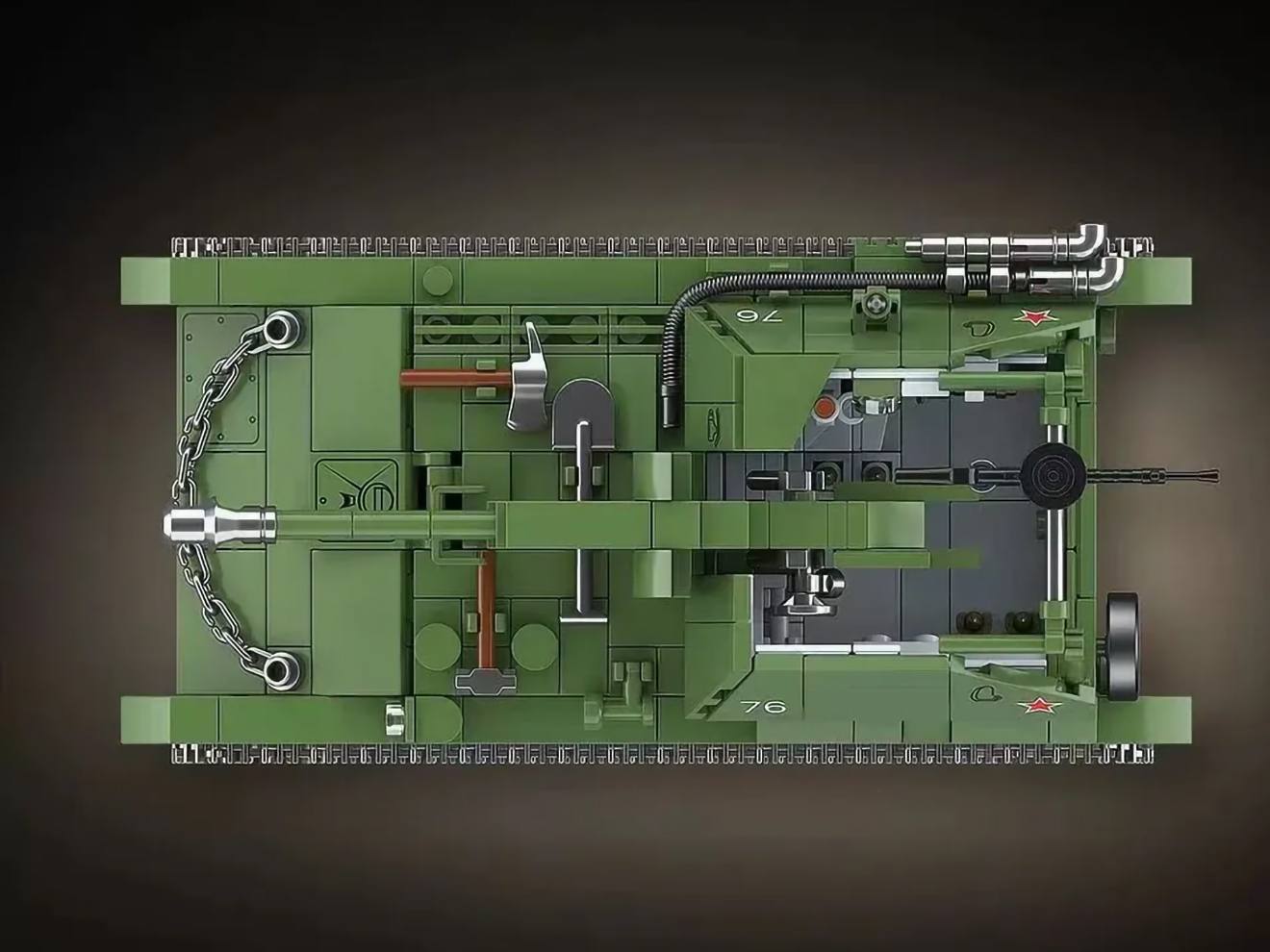 AFM ソ連軍 SU-76M 対戦車砲 769Blocks