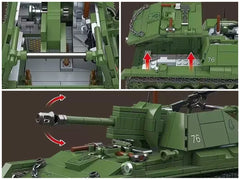 AFM ソ連軍 SU-76M 対戦車砲 769Blocks