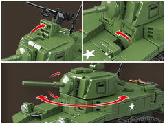 AFM M3A1 スチュアート 軽戦車 601Blocks