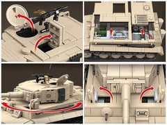 AFM ドイツ軍 ティーガー1 主力戦車 1361Blocks