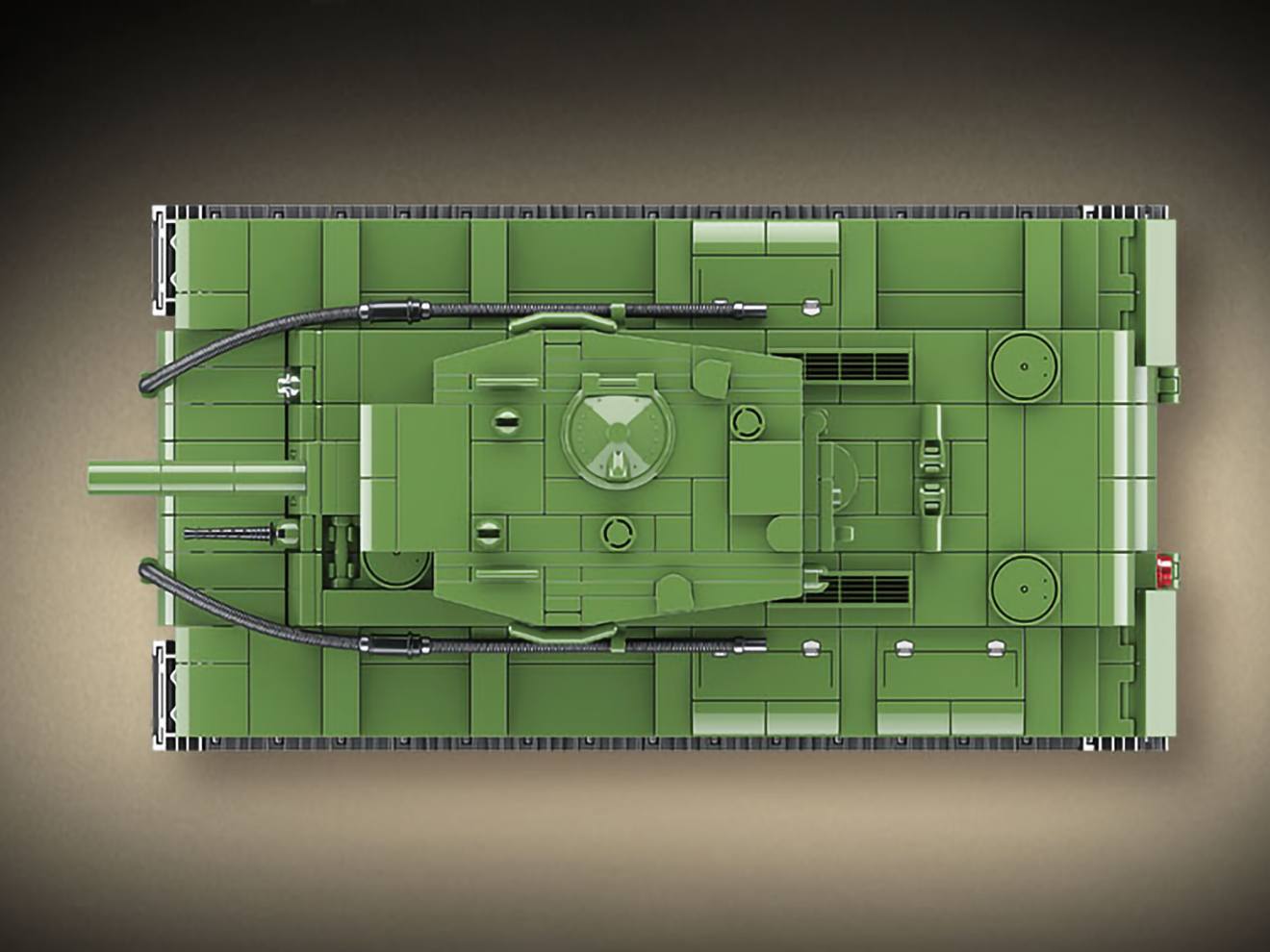AFM ソ連軍 KV-2 重戦車 1180Blocks