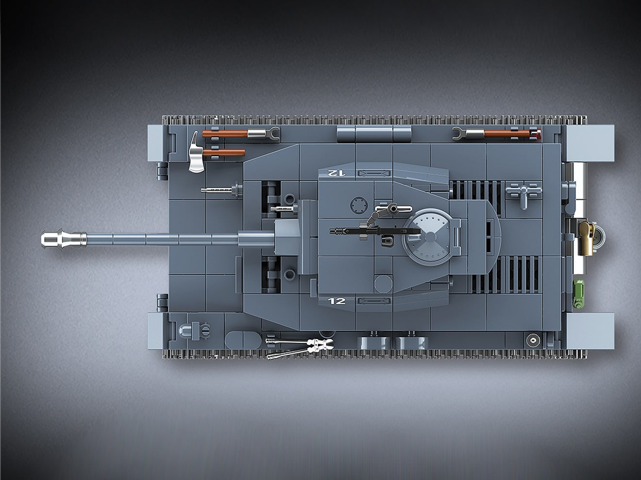 AFM ドイツ軍 IV号戦車 G型 Sd.Kfz.161/1 985Blocks