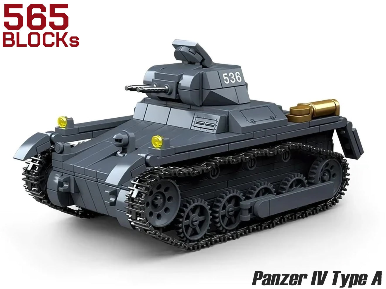 AFM ドイツ軍 IV号戦車 A型 Sd.Kfz.101 565Blocks