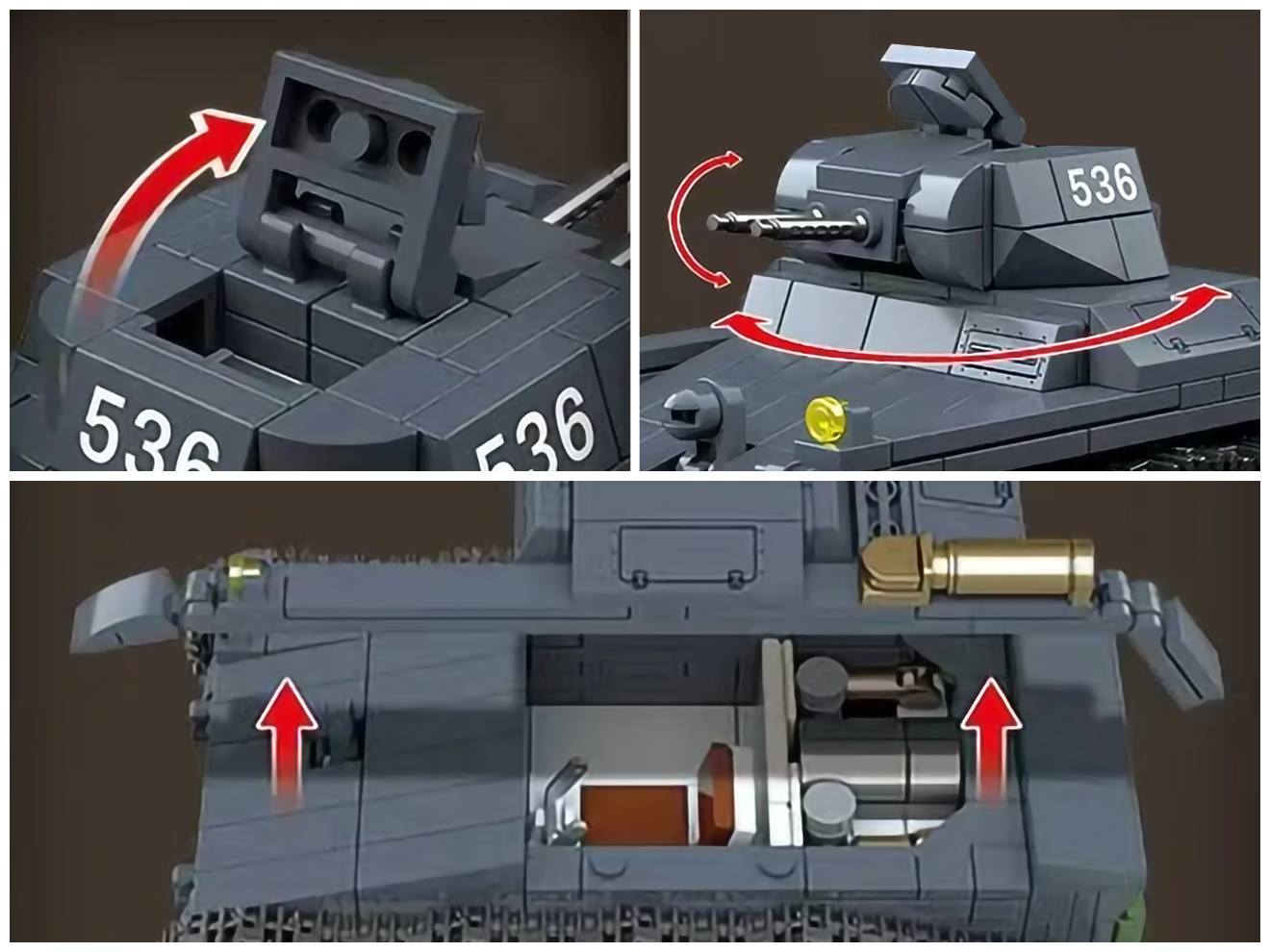 AFM ドイツ軍 IV号戦車 A型 Sd.Kfz.101 565Blocks