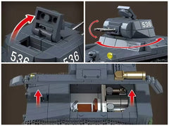 AFM ドイツ軍 IV号戦車 A型 Sd.Kfz.101 565Blocks