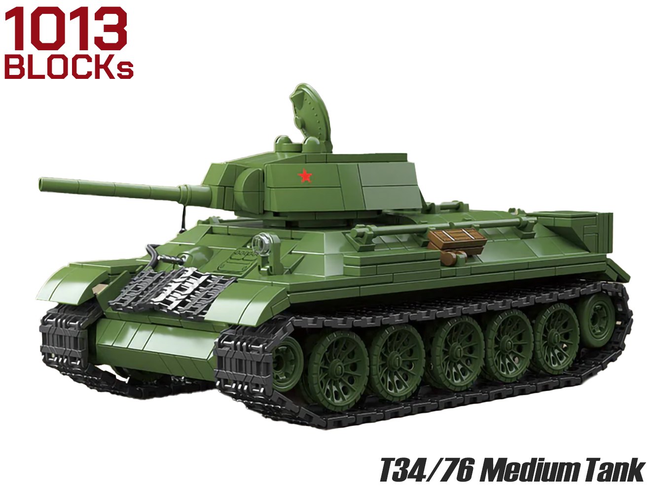 AFM ソ連軍 T-34/76 中戦車 1013Blocks