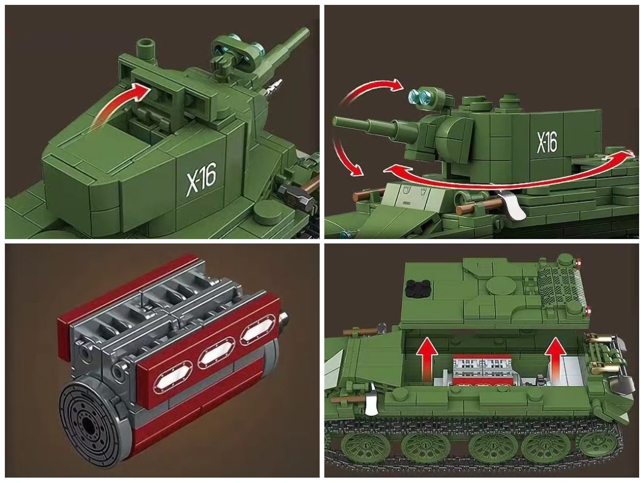 AFM ソ連軍 BT-7 快速戦車 675Blocks