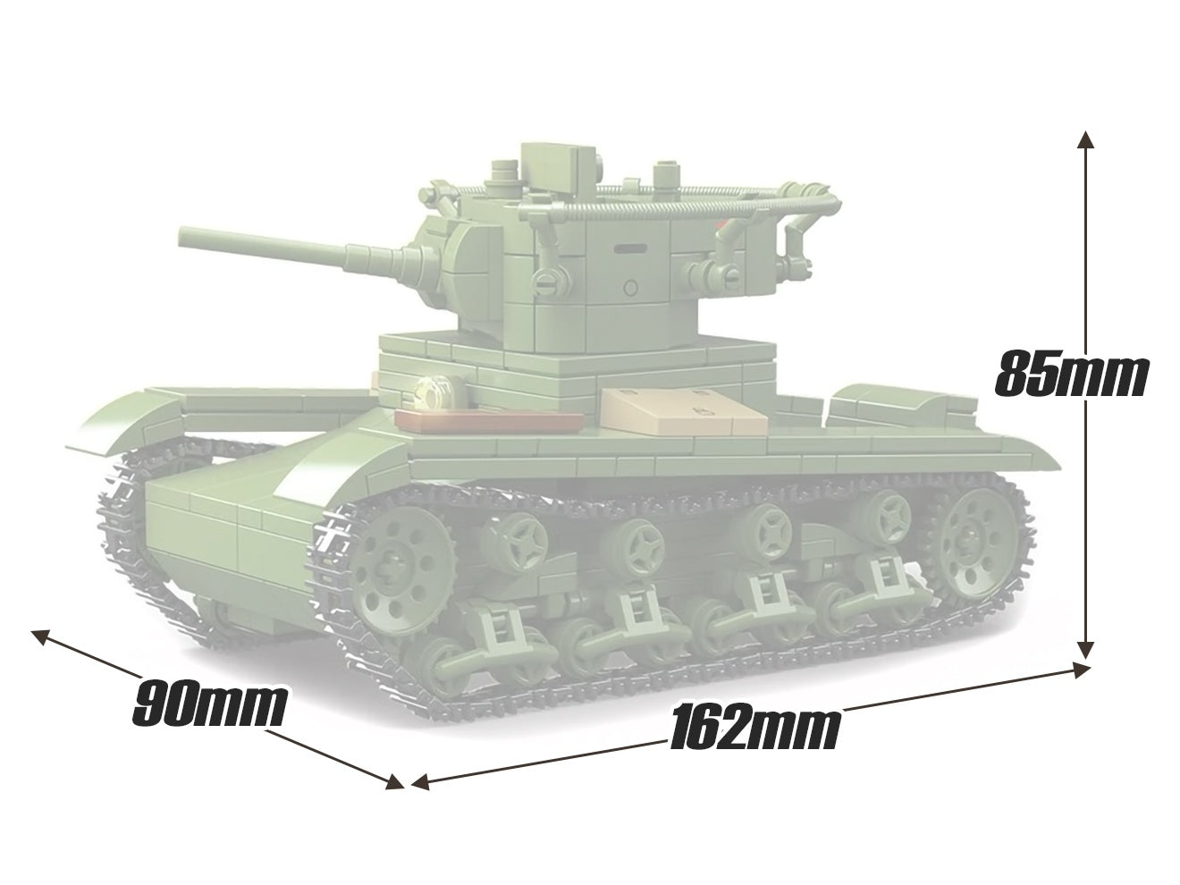 AFM ソ連軍 T-26 軽戦車 705Blocks