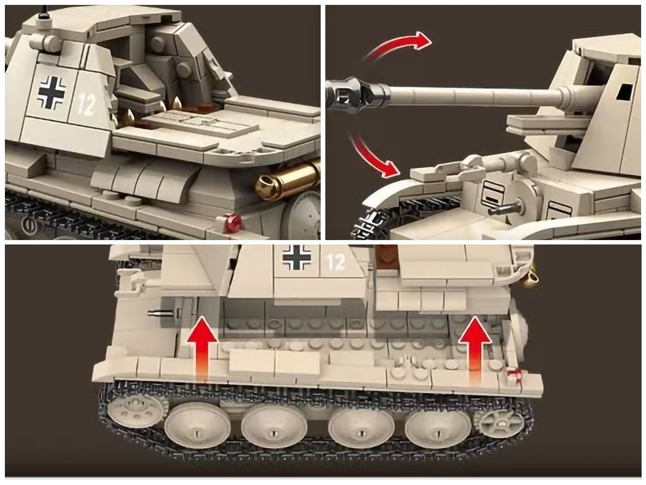 AFM ドイツ軍 MARDER 3 H型  661Blocks