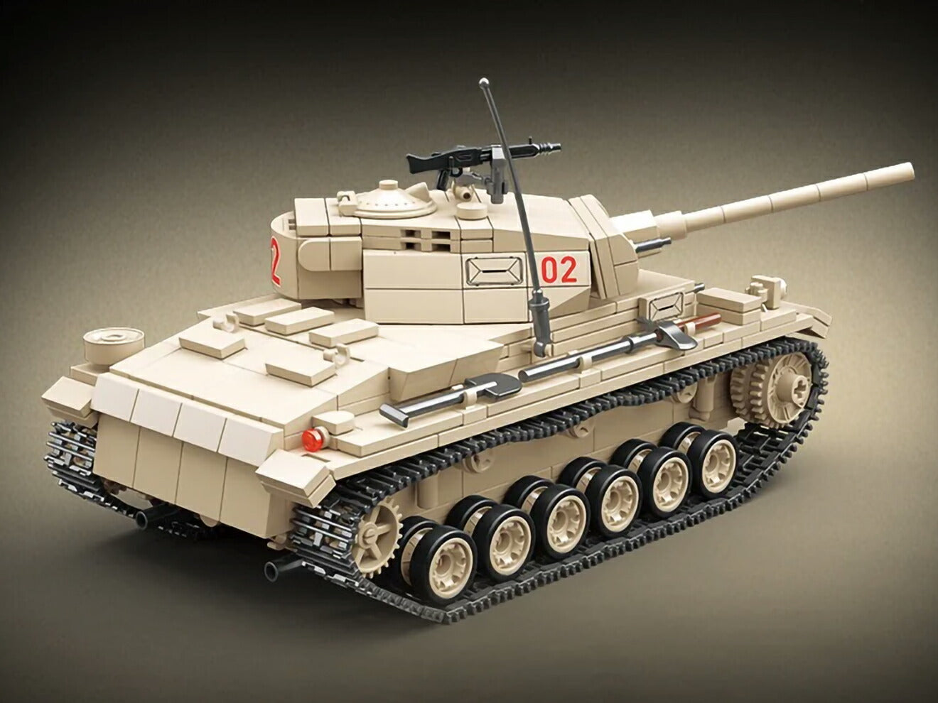 AFM ドイツ軍 III号戦車L型 (Panzer III Ausf. L Sd.Kfz. 141/1) 959Blocks