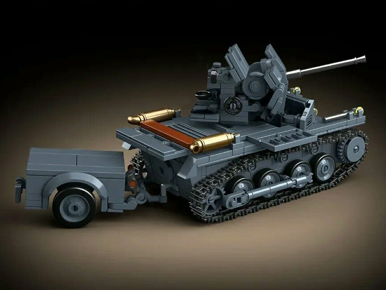 AFM ドイツ軍 対空戦車 Flakpanzer I(フラックパンツァー I) 675Blocks