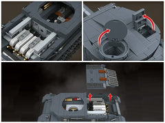 AFM ドイツ軍 VI号戦車ティーガー (P) (Panzerkampfwagen VI Tiger (P) / VK 45.01 (P)) 1531Blocks