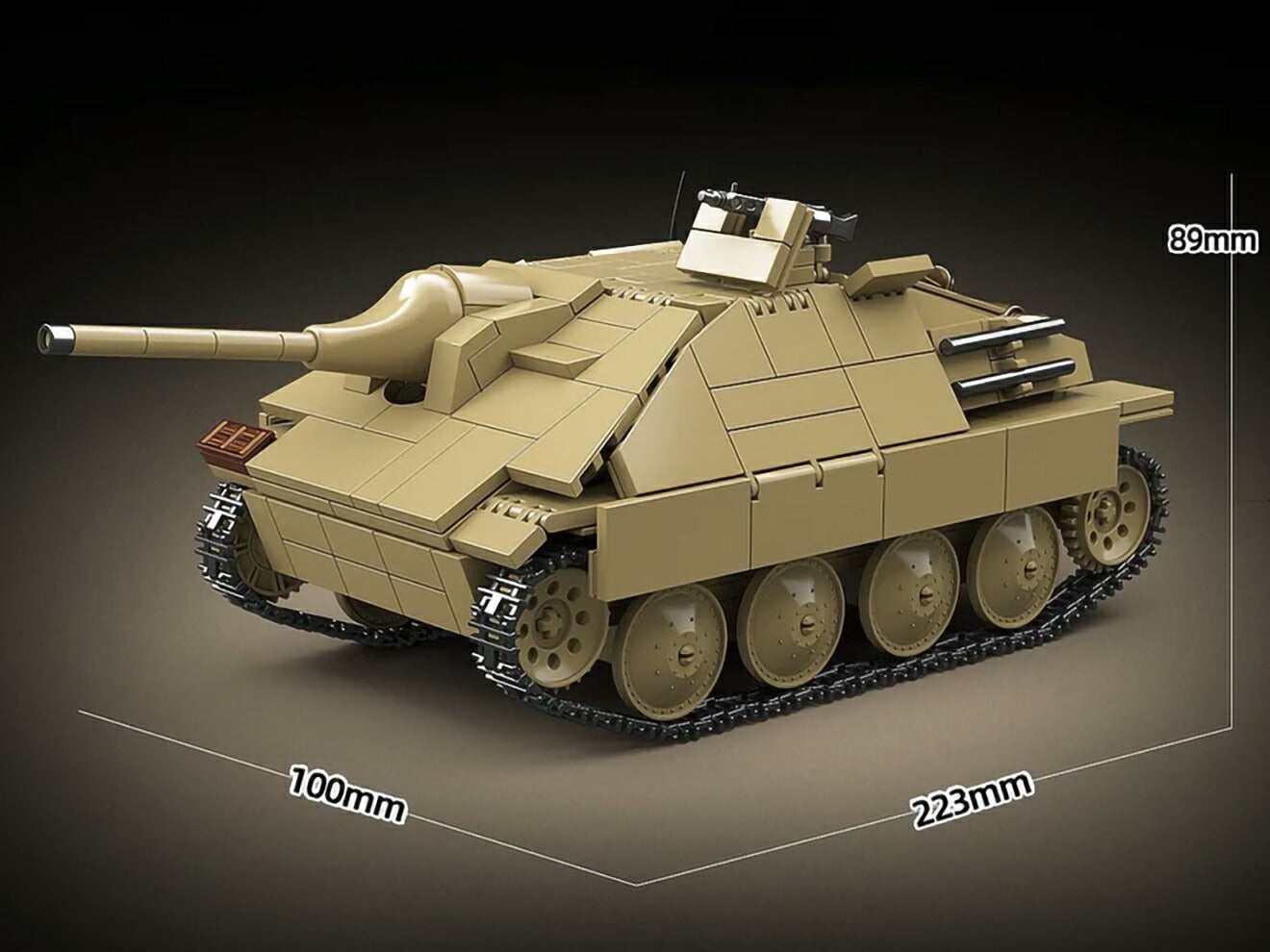 AFM ドイツ軍 ヤークトパンツァー 38(t) ｢ヘッツァー｣) 702Blocks