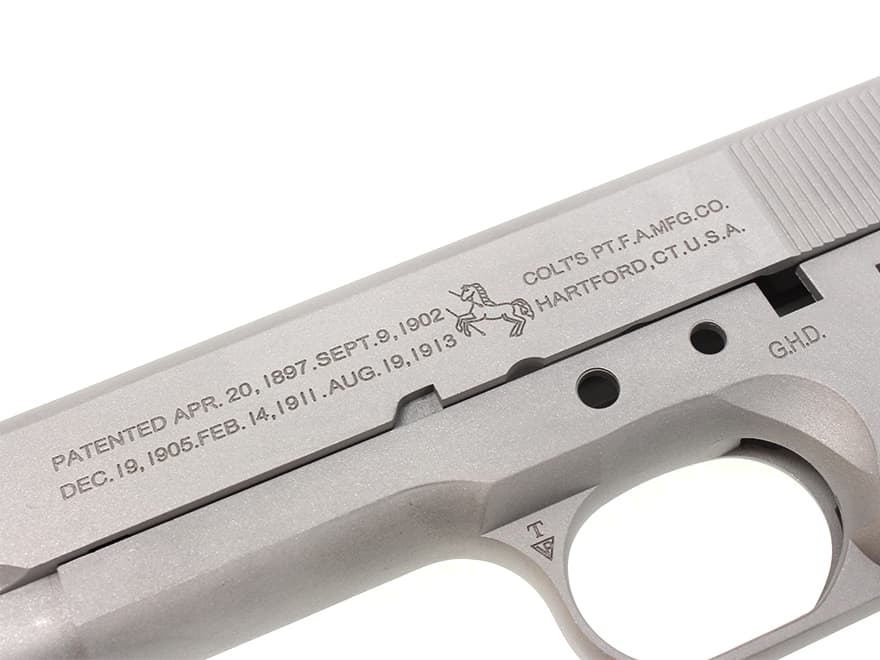GUARDER M1911A1 COLT アルミスライド&フレーム [カラー：ブラック / シルバー]
