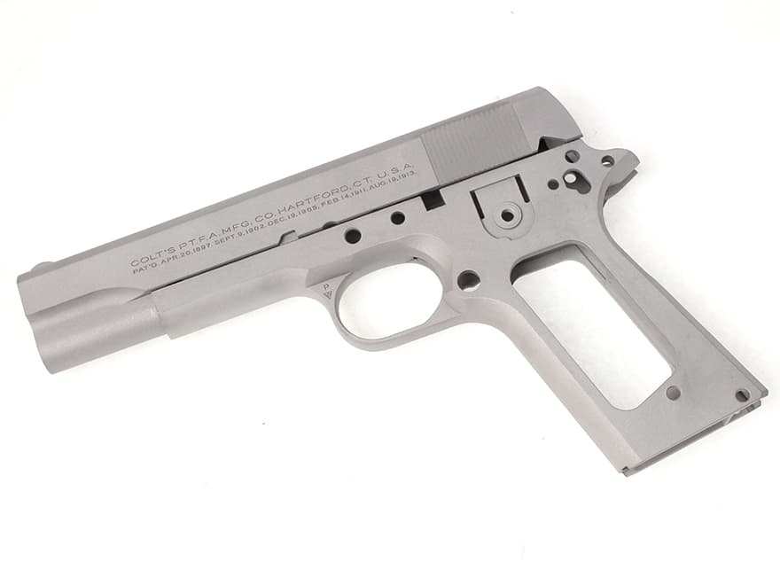 GUARDER 1911 ナショナルマッチ アルミスライド&フレーム [カラー：ブラック / シルバー]