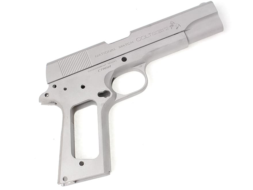 GUARDER 1911 ナショナルマッチ アルミスライド&フレーム [カラー：ブラック / シルバー]