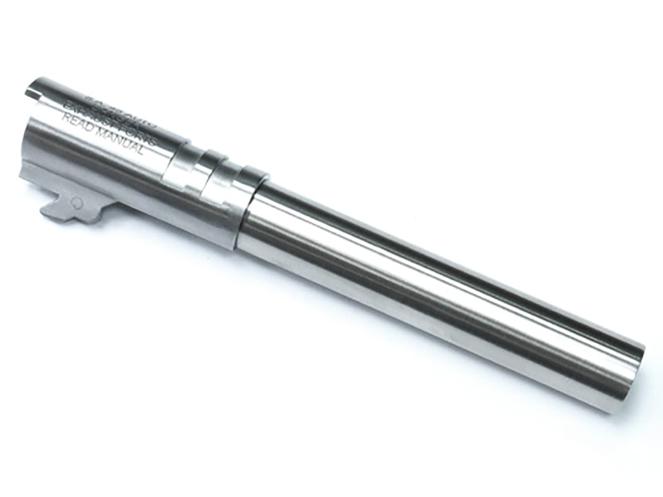 GUARDER CNC アウターバレル for マルイ M1911/S70 [材質(カラー)：スチール(ブラック) / ステンレス(シルバー)]