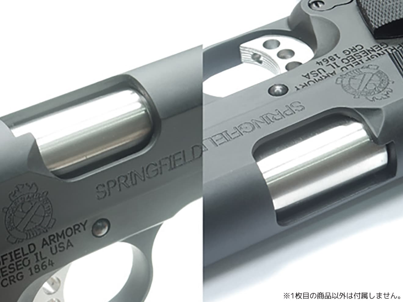 GUARDER ステンレスチャンバー M1911 / MEU / Hi-CAPAシリーズ用 [マーキング：S.A. .45 AUTO / COLT .45 AUTO / STI .45 ACP / Cal. 45 NDT P / NW7125 .45 ACP / INFINITY .45 ACP / S.A. 45 AUTO 2]