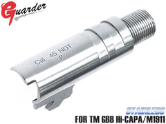 GUARDER ステンレスチャンバー M1911 / MEU / Hi-CAPAシリーズ用 [マーキング：S.A. .45 AUTO / COLT .45 AUTO / STI .45 ACP / Cal. 45 NDT P / NW7125 .45 ACP / INFINITY .45 ACP / S.A. 45 AUTO 2]