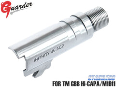 GUARDER ステンレスチャンバー M1911 / MEU / Hi-CAPAシリーズ用 [マーキング：S.A. .45 AUTO / COLT .45 AUTO / STI .45 ACP / Cal. 45 NDT P / NW7125 .45 ACP / INFINITY .45 ACP / S.A. 45 AUTO 2]