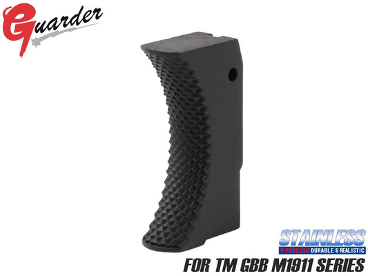 GUARDER ステンレス スタンダードトリガー for マルイ M1911 [カラー：ブラック / シルバー]