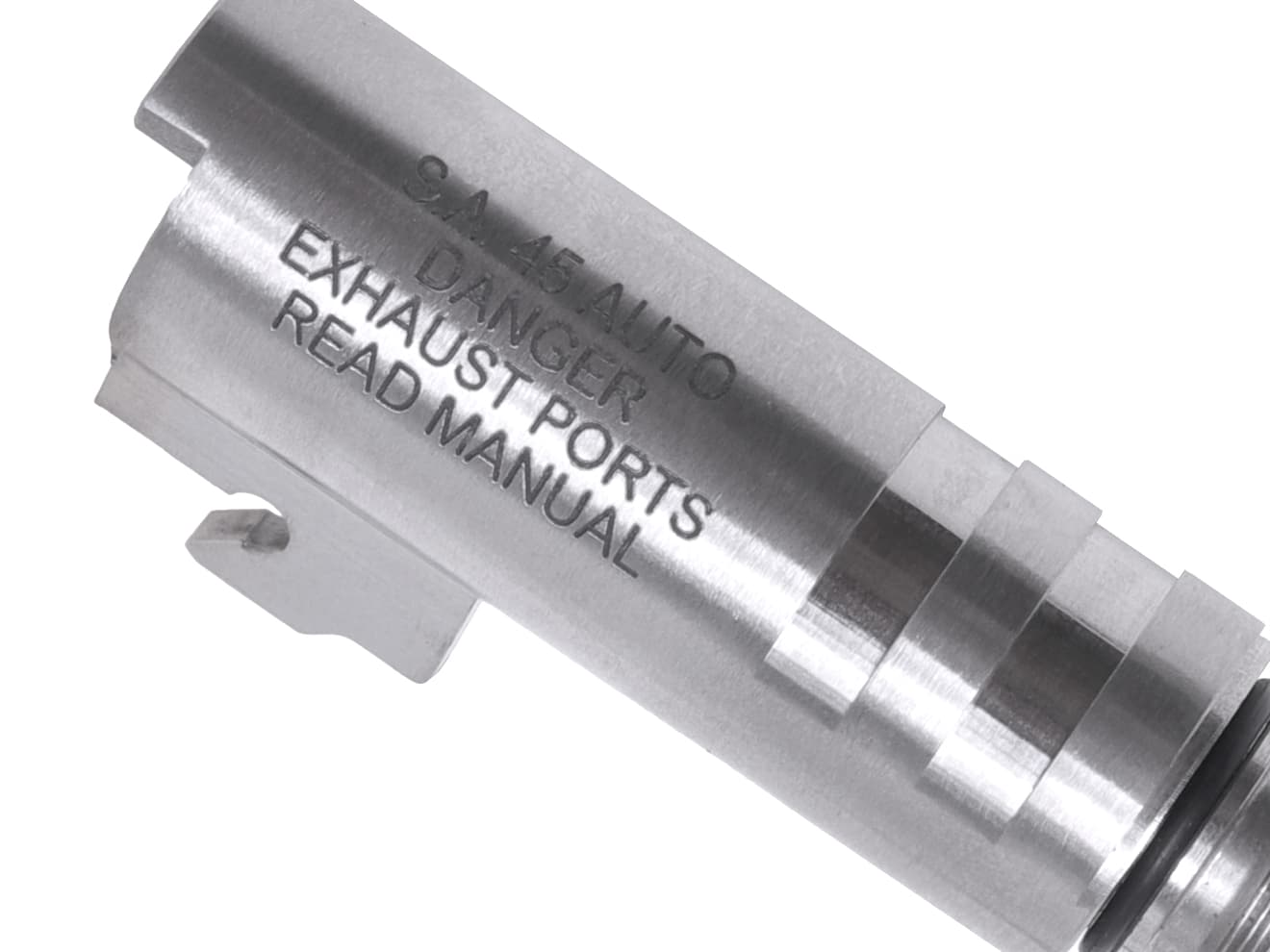 GUARDER CNCチャンバー マルイ M1911/ハイキャパ/MEU用 [材質・刻印：スチール/ステンレス・A/B/C/D/E/F/G/H/I/J]