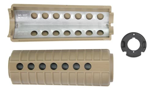 GUARDER M4A1 リアルサイズハンドガード [カラー：ブラック / TAN]