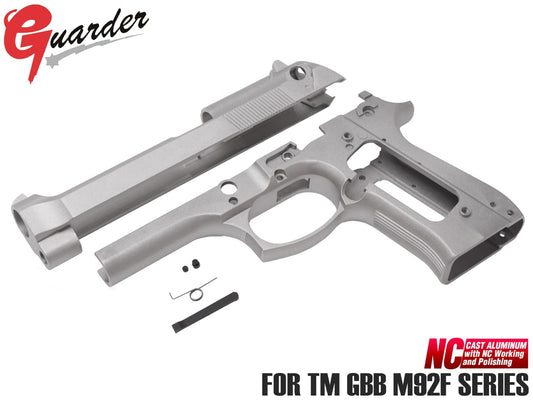 GUARDER M92 アルミスライド &フレームセット ノーマーキング for マルイ M92F