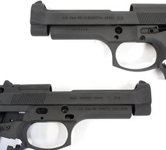 GUARDER M9 アルミスライド&フレーム US 9mm PB刻印 for マルイ M92F [カラー：ブラック / ダークグレイ]