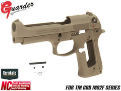 GUARDER M9 DesertStorm アルミスライド＆フレーム マルイM92Fシリーズ [カラー：ブラック / Cerakote FDE]