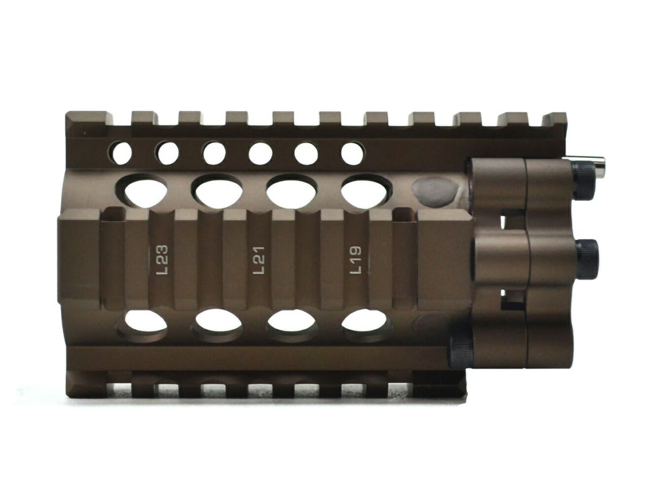 MADBULL AIRSOFT DANIEL DEFENSE AR15 Lite RAS/Kit 4 inch [カラー：BK / TAN]【レターパック可】