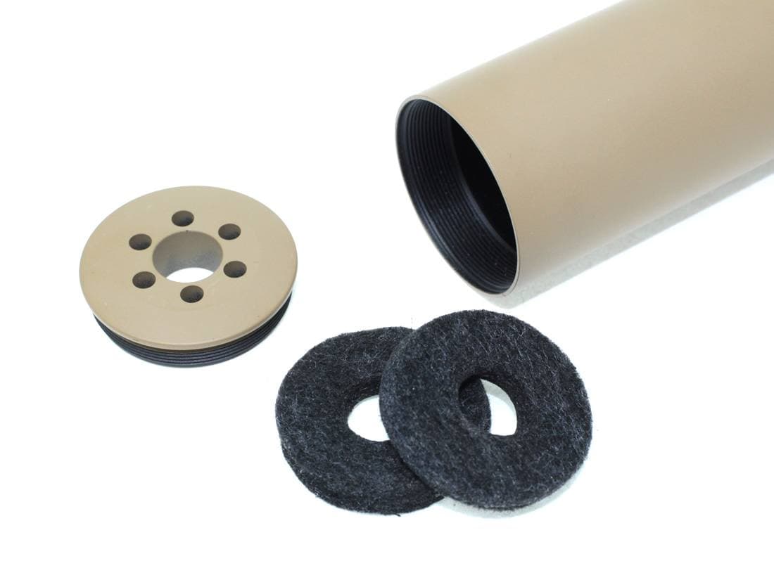 MADBULL GEMTECH G5 サイレンサー 14mm逆ネジ対応 [カラー：BK / TAN]