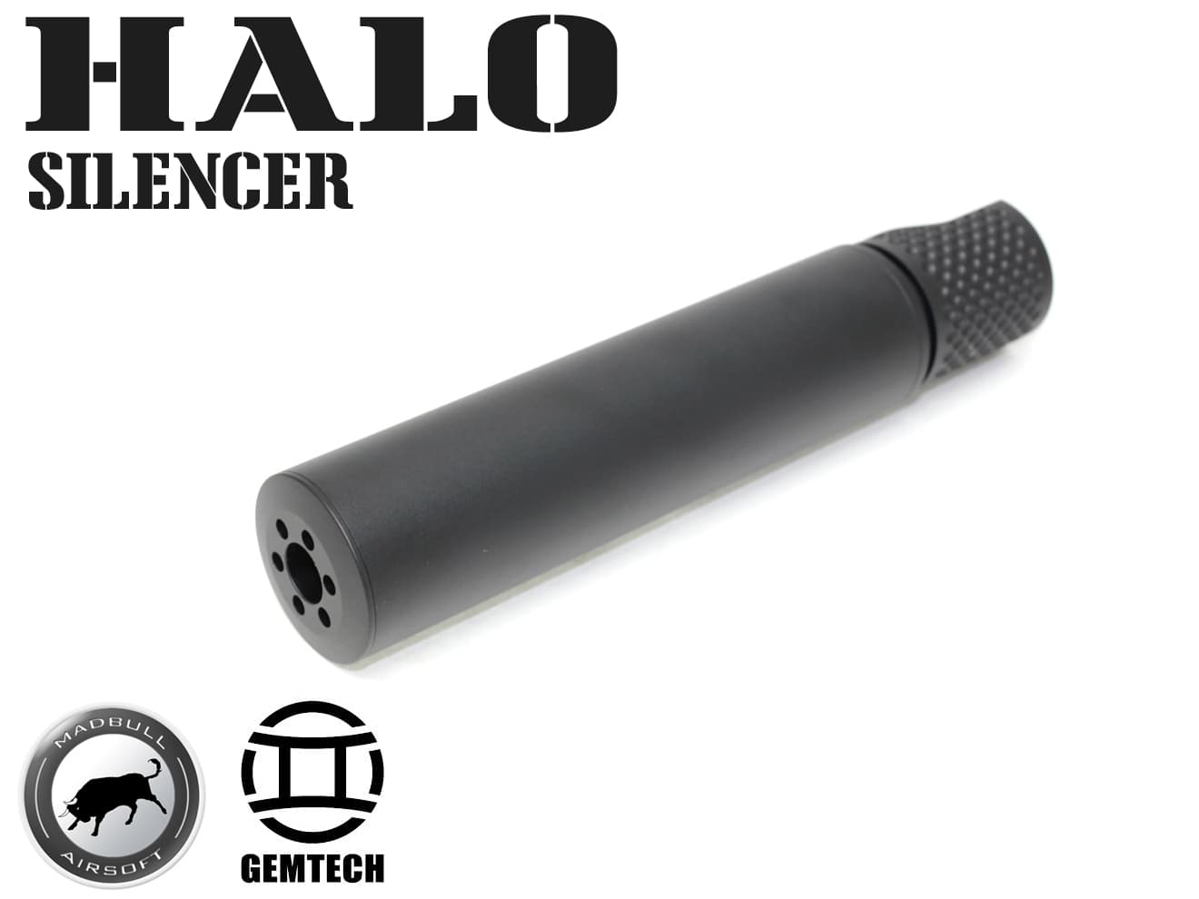 MADBULL GEMTECH G5 サイレンサー 14mm逆ネジ対応 [カラー：BK / TAN