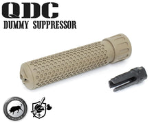 MADBULL KAC QDC Airsoft ダミーサプレッサー  [対応・カラー：14mm正ネジ・BK / 14mm正ネジ・TAN / 14mm逆ネジ・BK / 14mm逆ネジ・TAN]
